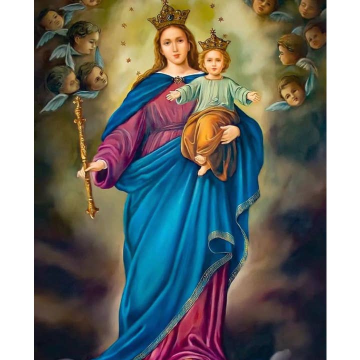 Costa Articoli Religiosi - Vendita all'ingrosso Decorazione da parete - Bambini e neonati - Quadro su tela cm. 30x40 (11,8x15,7 pollici) soggetti vari9