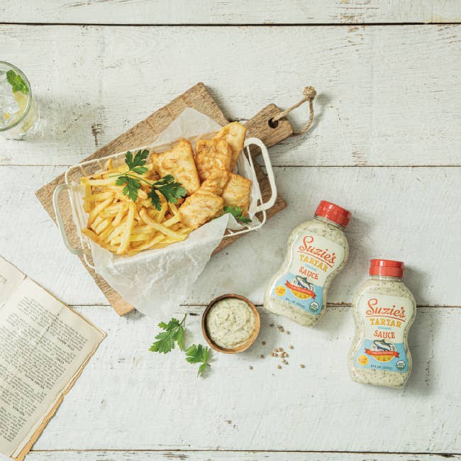 Suzie's Organics and More - Wholesale Sauce - Suzie's Organic Tartar Sauce- 8oz1