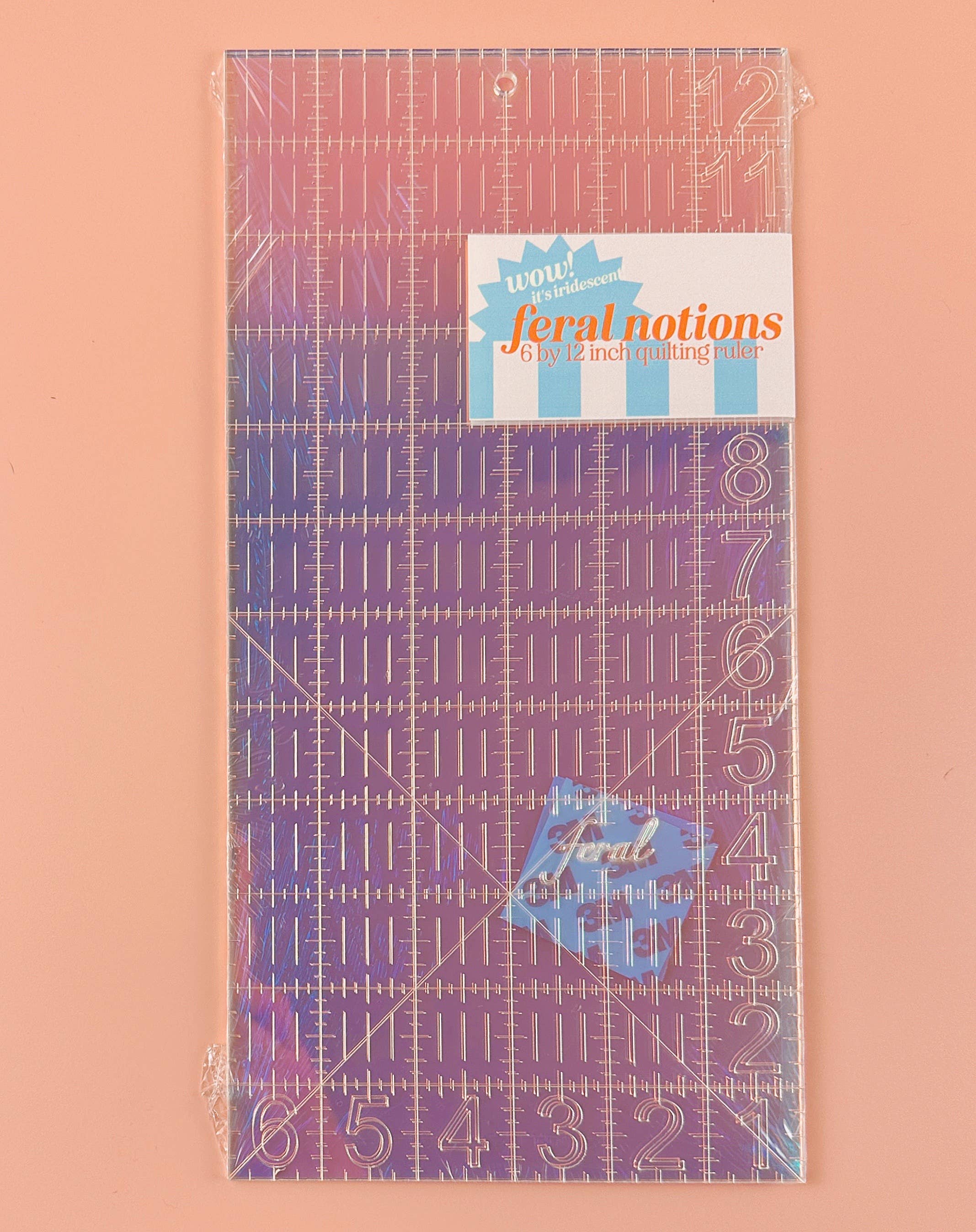 Feral Notions – Engroshandel Hobbyværktøj – 6 x 12 Quiltlineal11