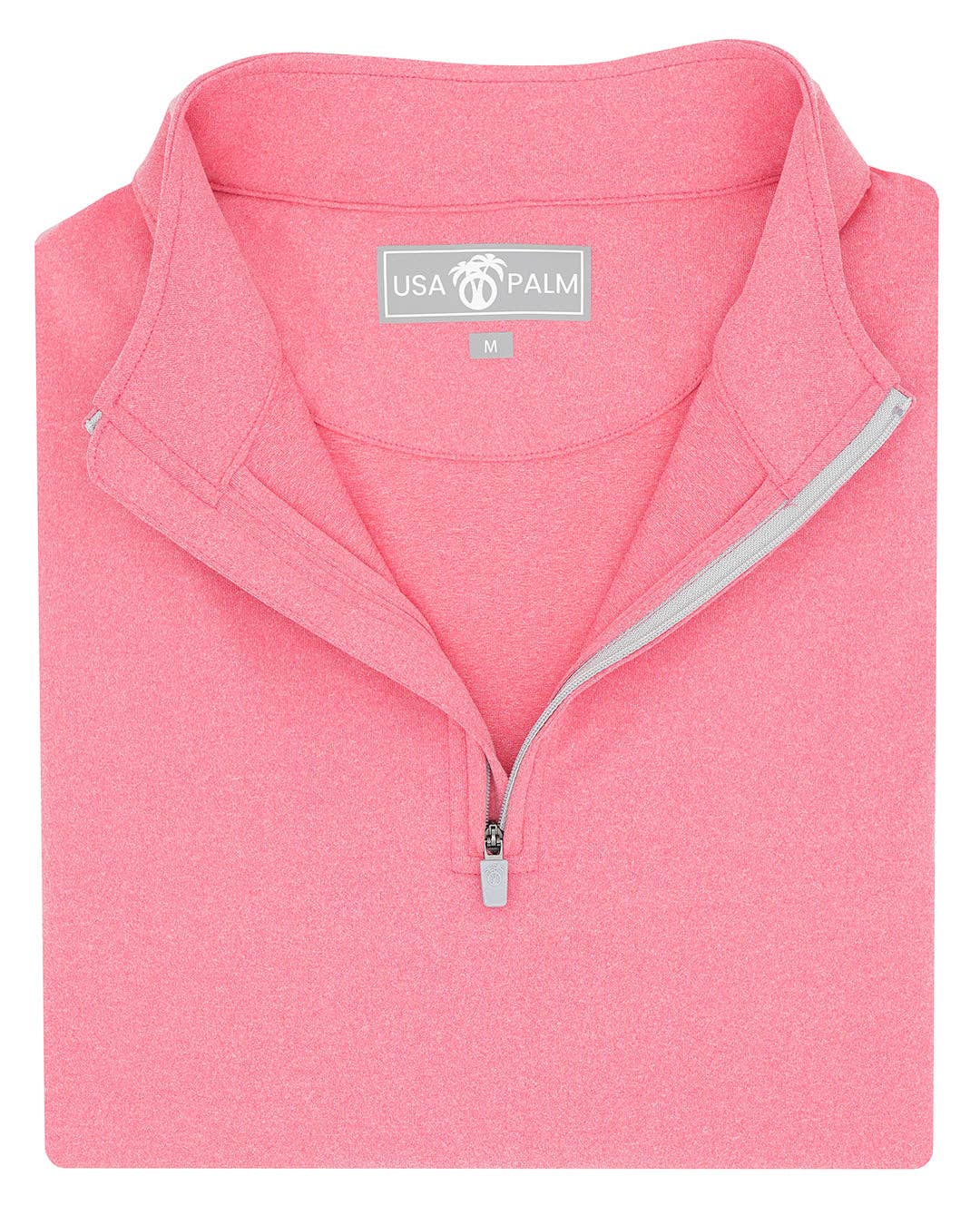 USA Palm – Polo - Homem por atacado – Fecho de 1/4 Mesclado70