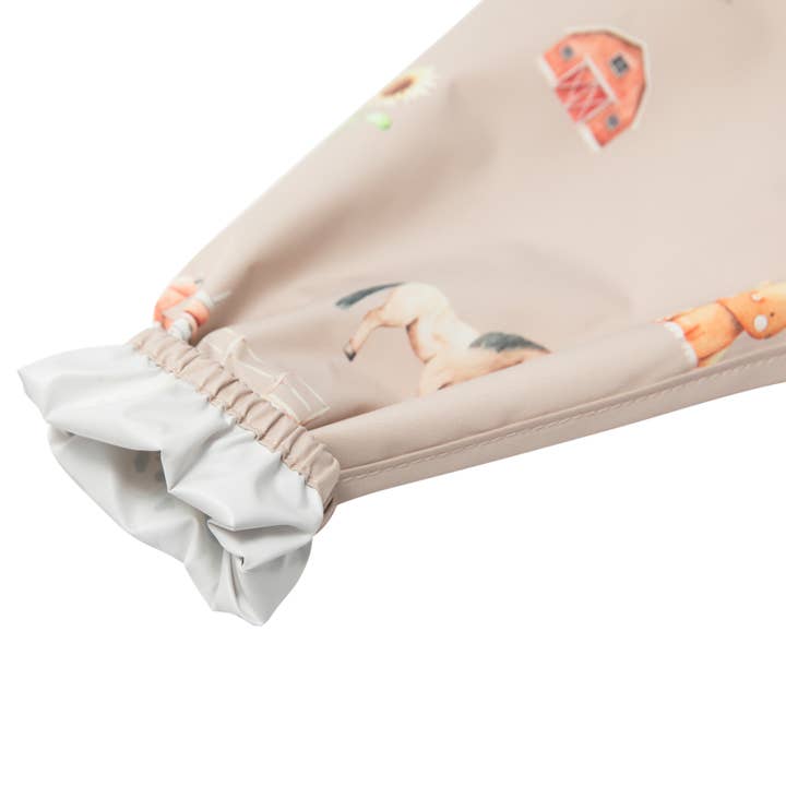 Ali+Oli - Wholesale Bib - Baby - Smock Bib for Baby & Toddler Long Sleeve (Farm)