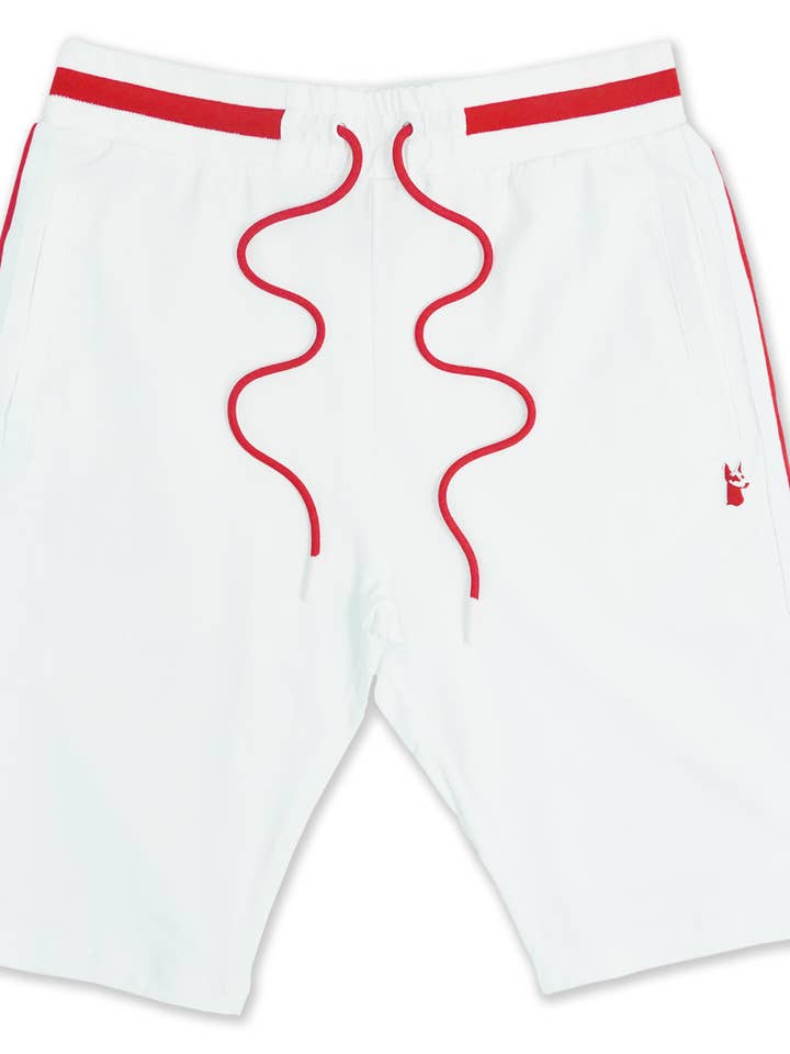 Calções M600 Makobi Color Block - Branco por atacado de Makobi