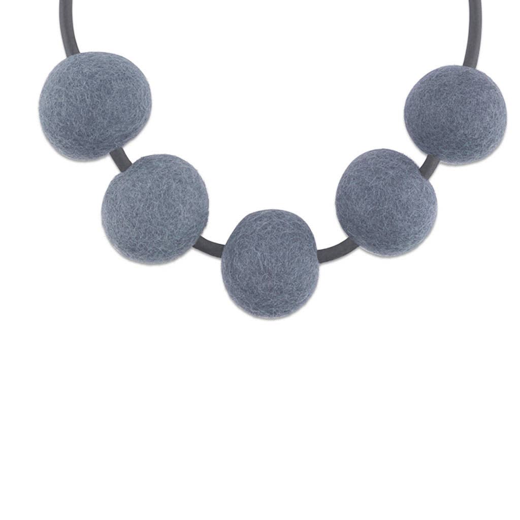 Frank Ideas – wholesale Bib necklace – FELT, bold color, fashion statement necklace CHUNKY 55