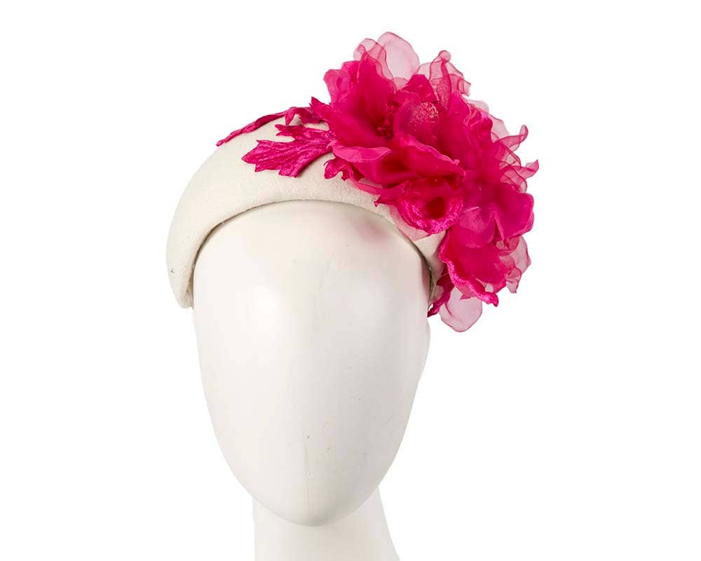 Max Alexander by Cupids Millinery Melbourne - Vendita all'ingrosso Fascinator - Donna - Cerchietto largo con fiore in seta14