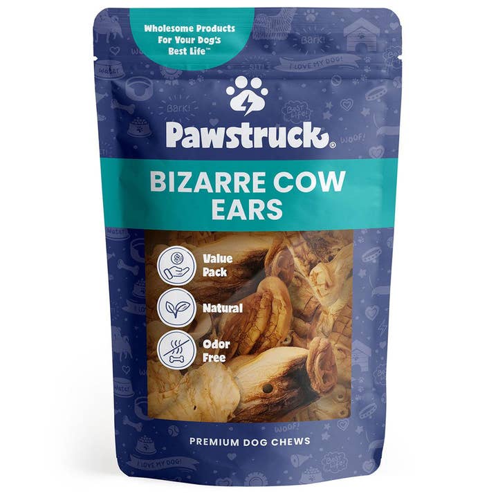 Cow Ear Bizarre Bargain Bag 1.5lb for wholesale by Pawstruck