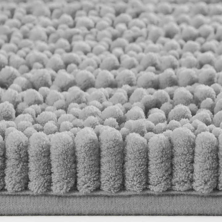 home mart goods - Wholesale Toilet Seat Cover - 21"x21" - Grey Soft Cozy Plush Chenille Toilet Seat Cover2