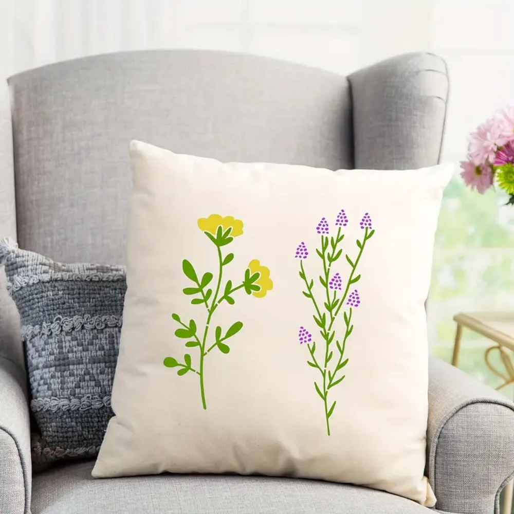 Moderny – wholesale Stencil – Botaniska schabloner mallar (18 st)1