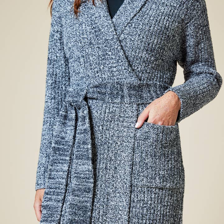 Softies - Wholesale Robe - Women's - Soft and Plush 38" Marshmallow Rib Women's Wrap Robe