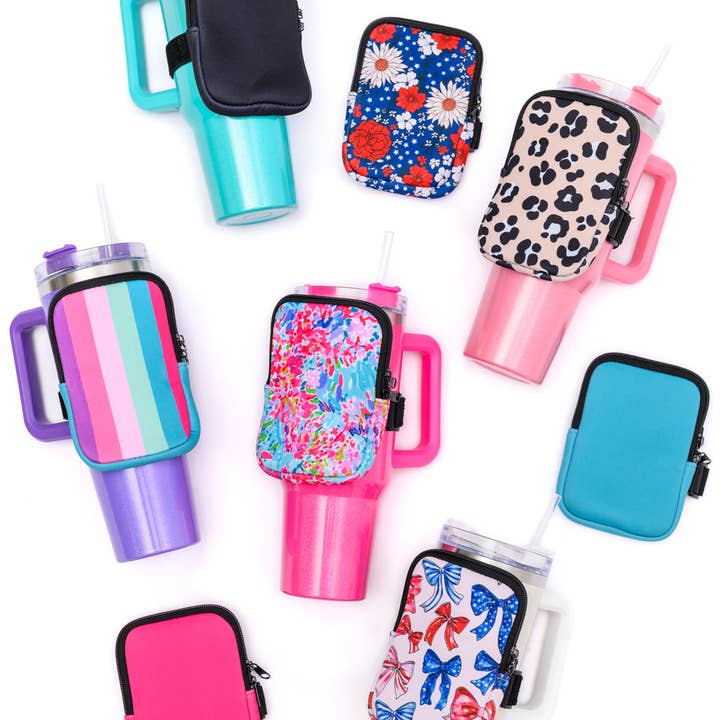 Avenue Wholesale - Wholesale Pouch - Women's - NEW!! Tumbler Zip Pouch Sets in Assorted Colors