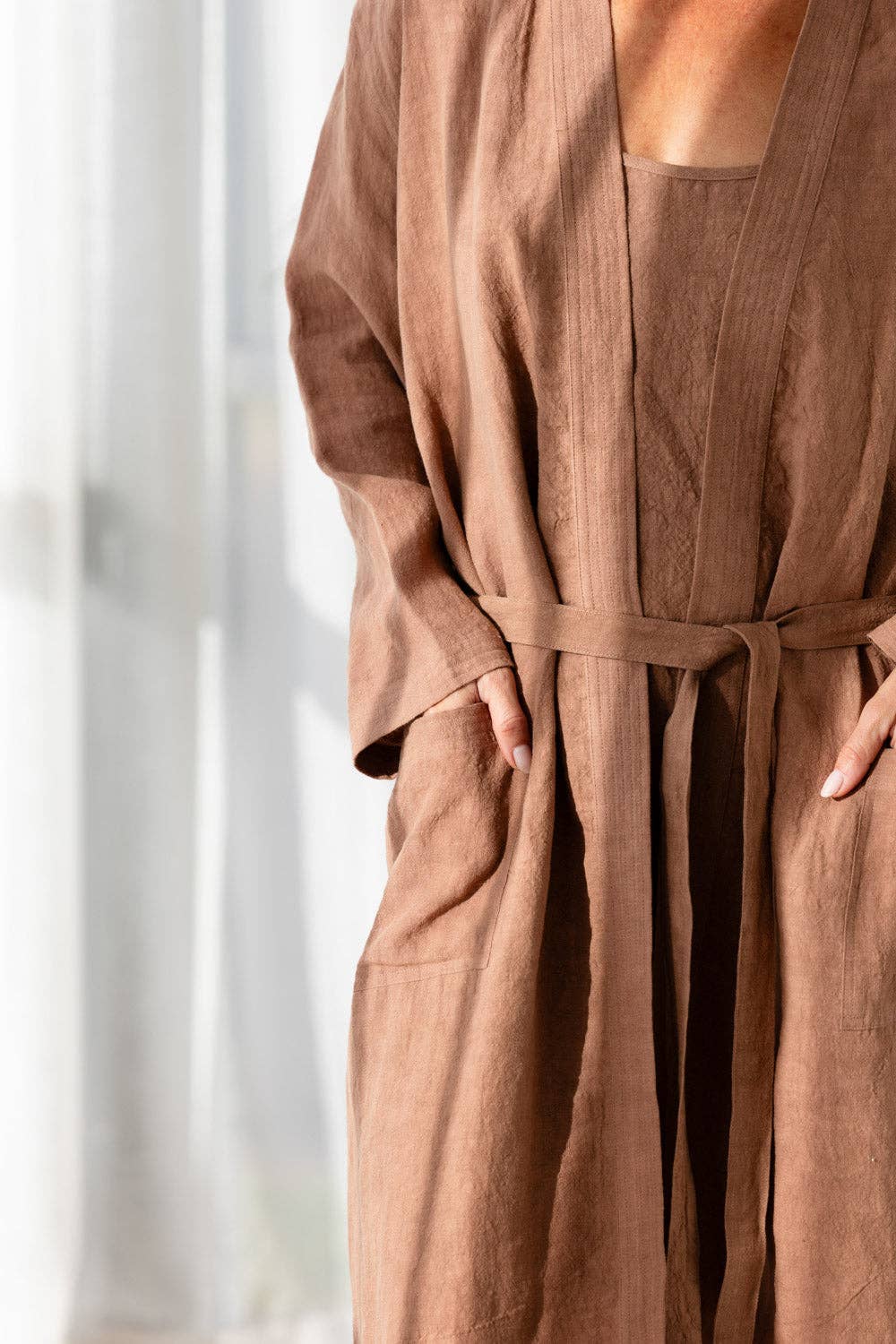 Lera Fundamental Linneklänning - Lera för wholesale på Faire4