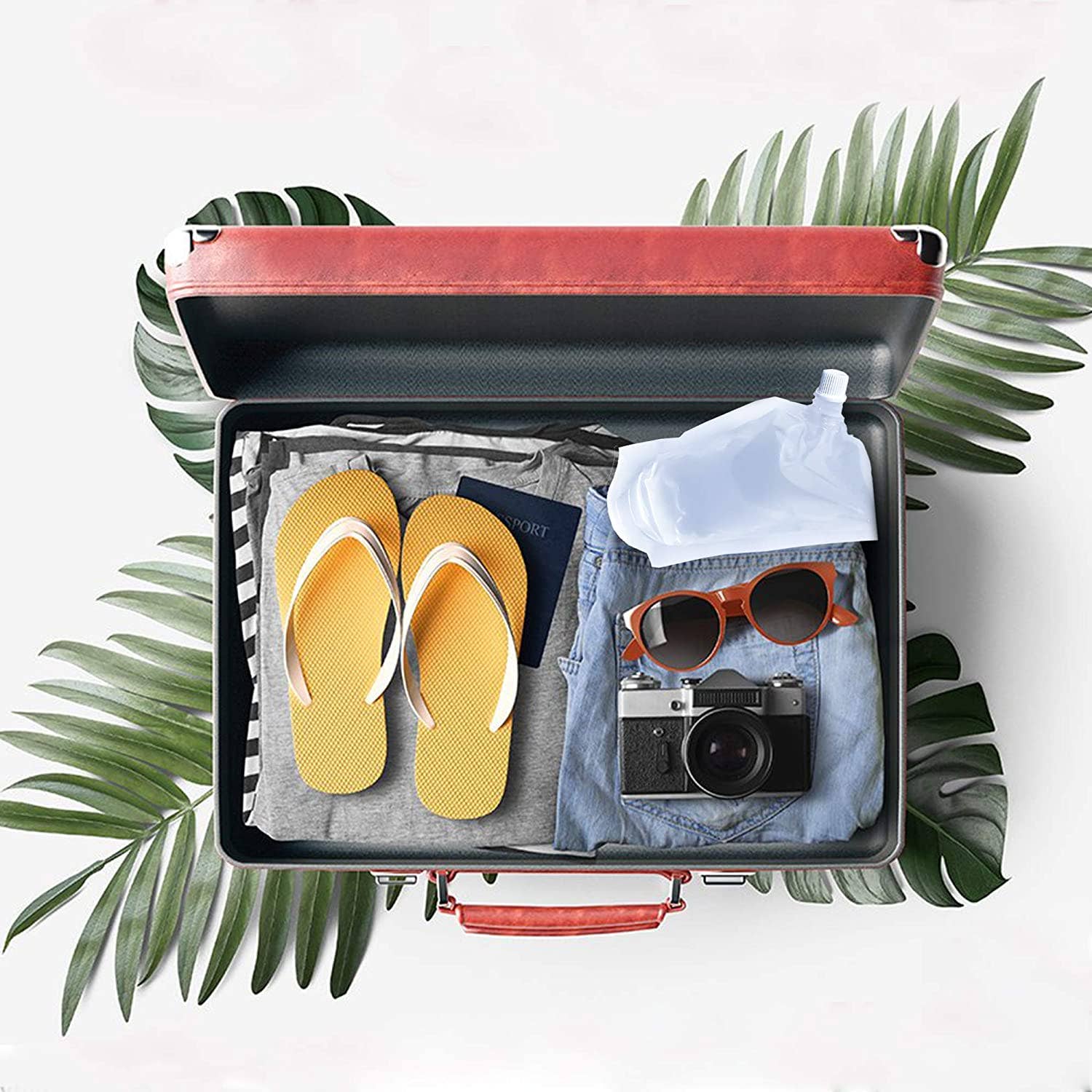 Zulay Kitchen - Wholesale Flask - Premium Plastic Flasks For Liquor - Cruise & Travel Flasks5