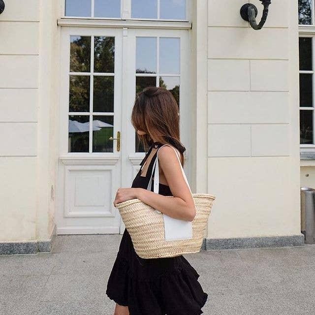 NomadWeave Ltd – wholesale Beach bag –  Customized luxury french basket1