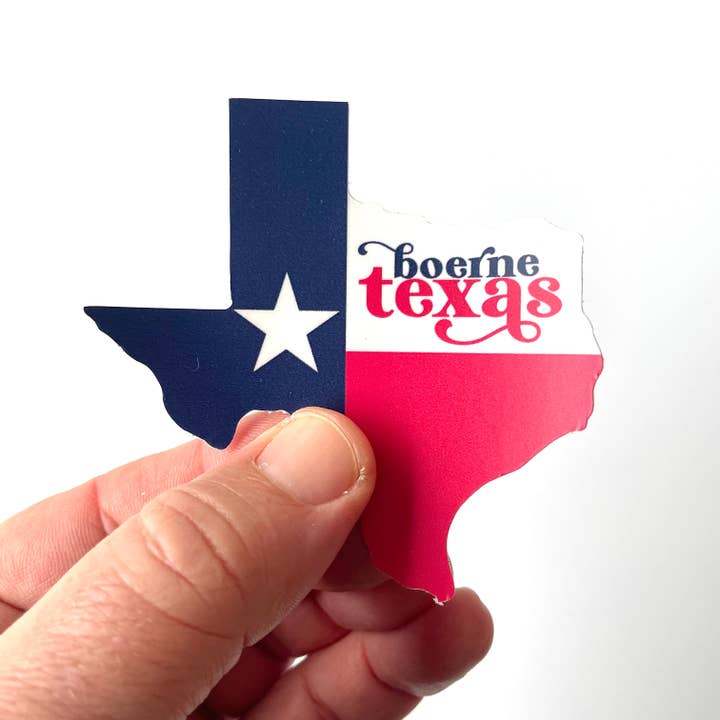 Hemlock & Heather - Wholesale Sticker - Custom Heritage Flag Texas Stickers