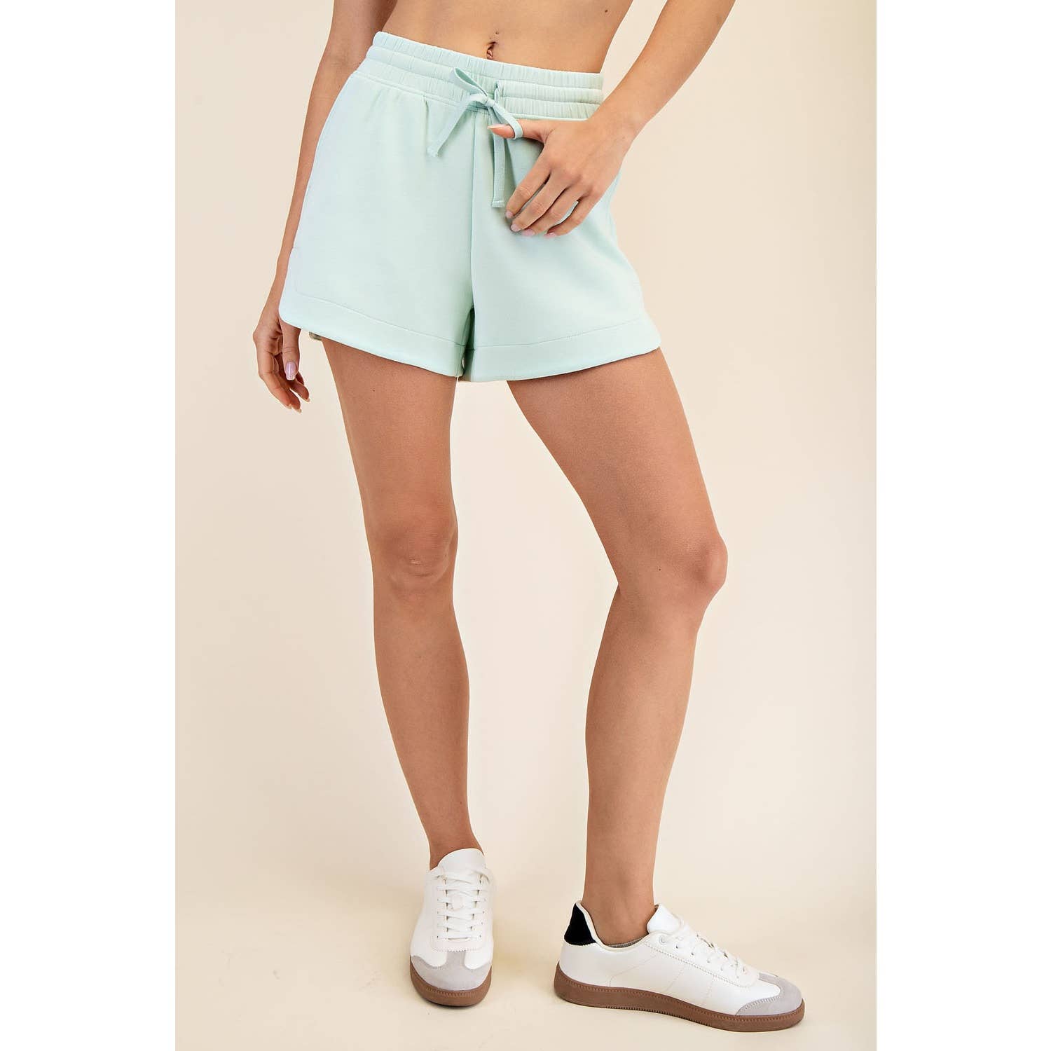 Rae Mode - Wholesale Athletic Shorts - Women's - MODAL SCUBA SHORT PANTS7