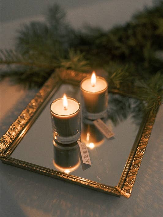 Limited Edition! Hand-poured Bayberry Votive Candles for wholesale by Mo&Co Home