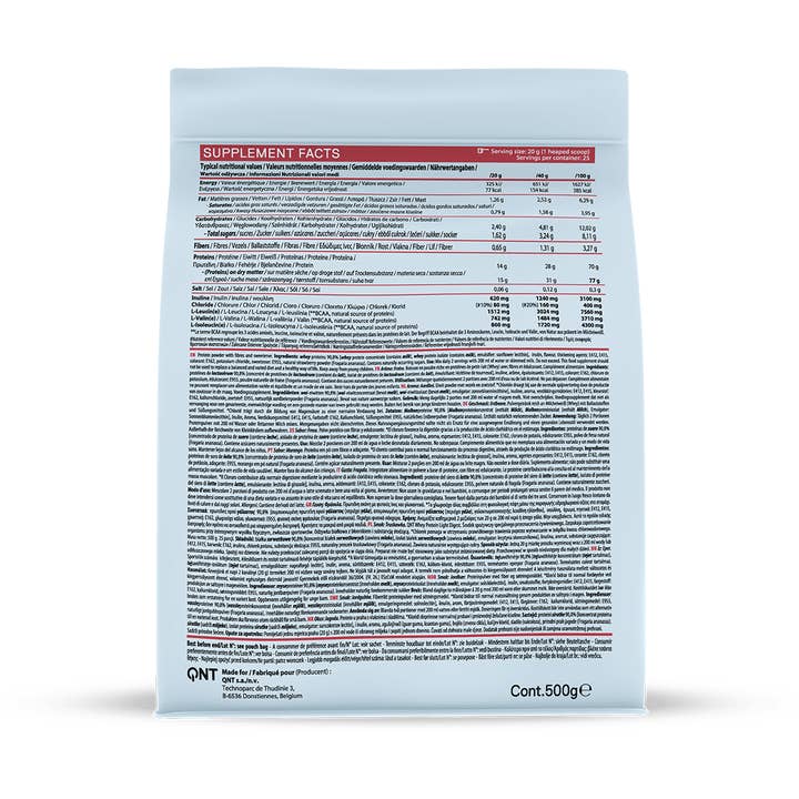 Gudis - Wholesale Protein/Superfood Powder - Whey Protein Light Digest - Strawberry 500g1