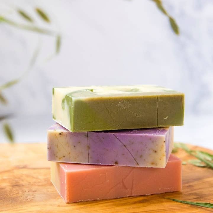 Spinster Sisters Co. / Old Salt Grooming Supply - Wholesale Bar Soap - Colorado-Inspired Naked Bar Soap: Shea Butter Plant-Based1