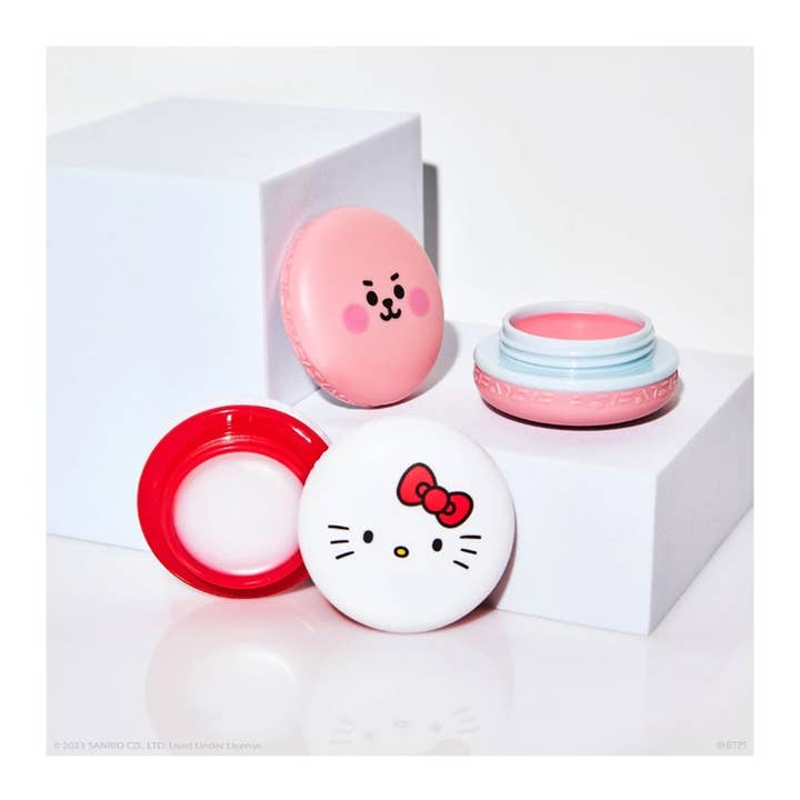 PINEAPPLE Beauty - Wholesale Lip Balm Set - TCS CLB9919 Hello Kitty Macaron Lip Balm Duo - 6 Set