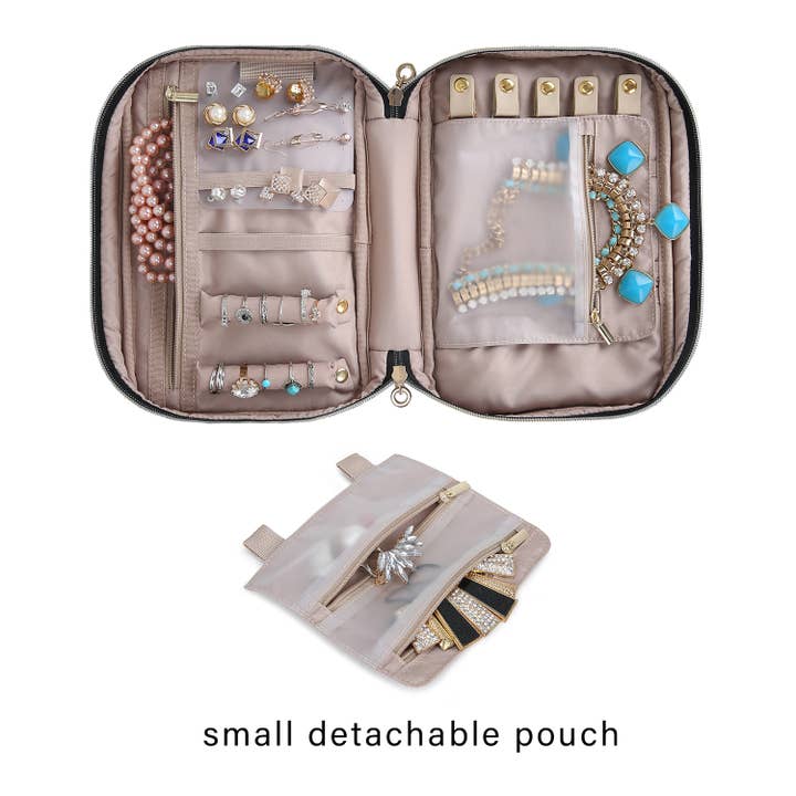 Bagsmart - Wholesale Jewelry Box/Organizer - Aurora Travel Jewelry Case