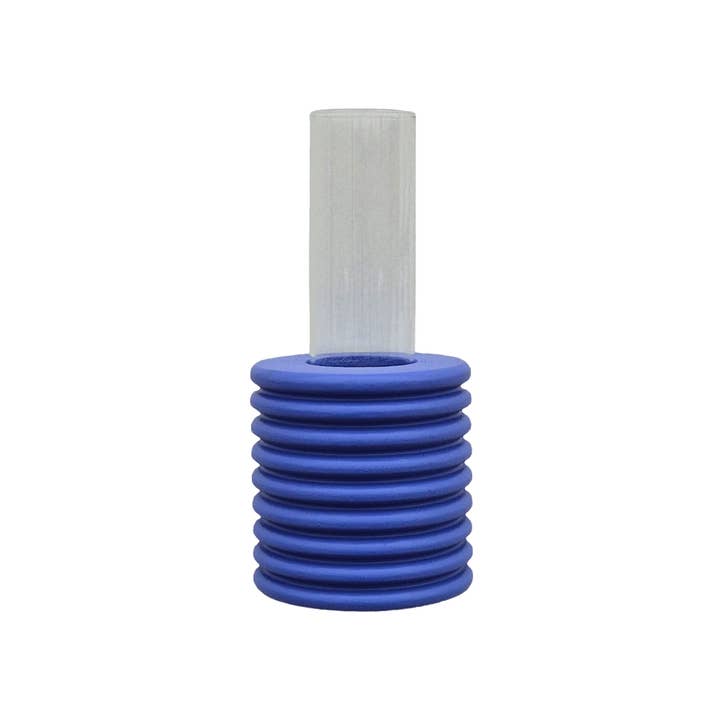 5mm Paper - Wholesale Vase - Ribble Wall Vase - Blue