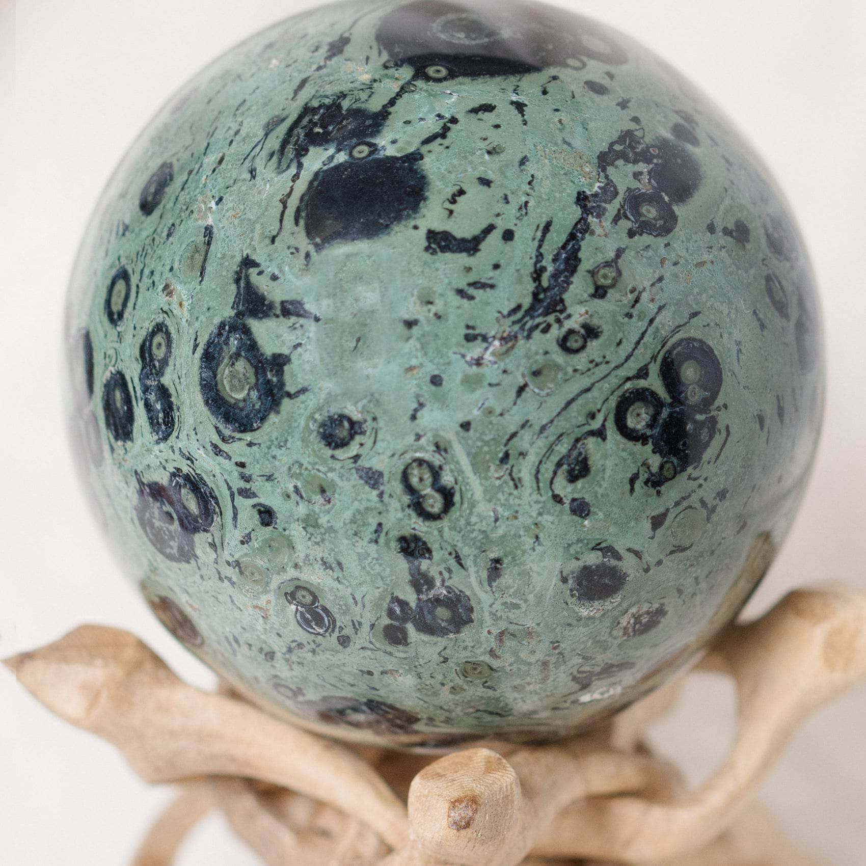 Tiny Rituals - Wholesale Spiritual Stone/Crystal - Kambaba Jasper Sphere - AAA Premium Quality47