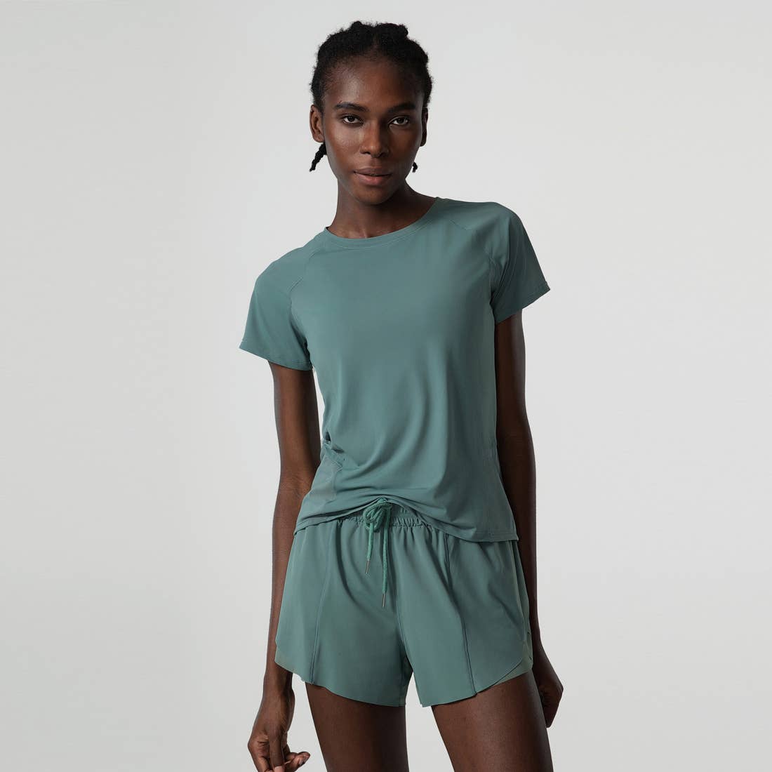 Sodalemon - Wholesale Athletic Top - Women's - Loose Breathable Yoga Wear Sport Breathable T-Shirt5