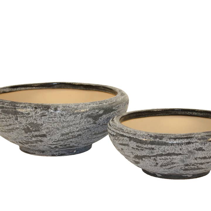 Braun - Wholesale Plant Pot - Tuscan Glaze Bowl Set0