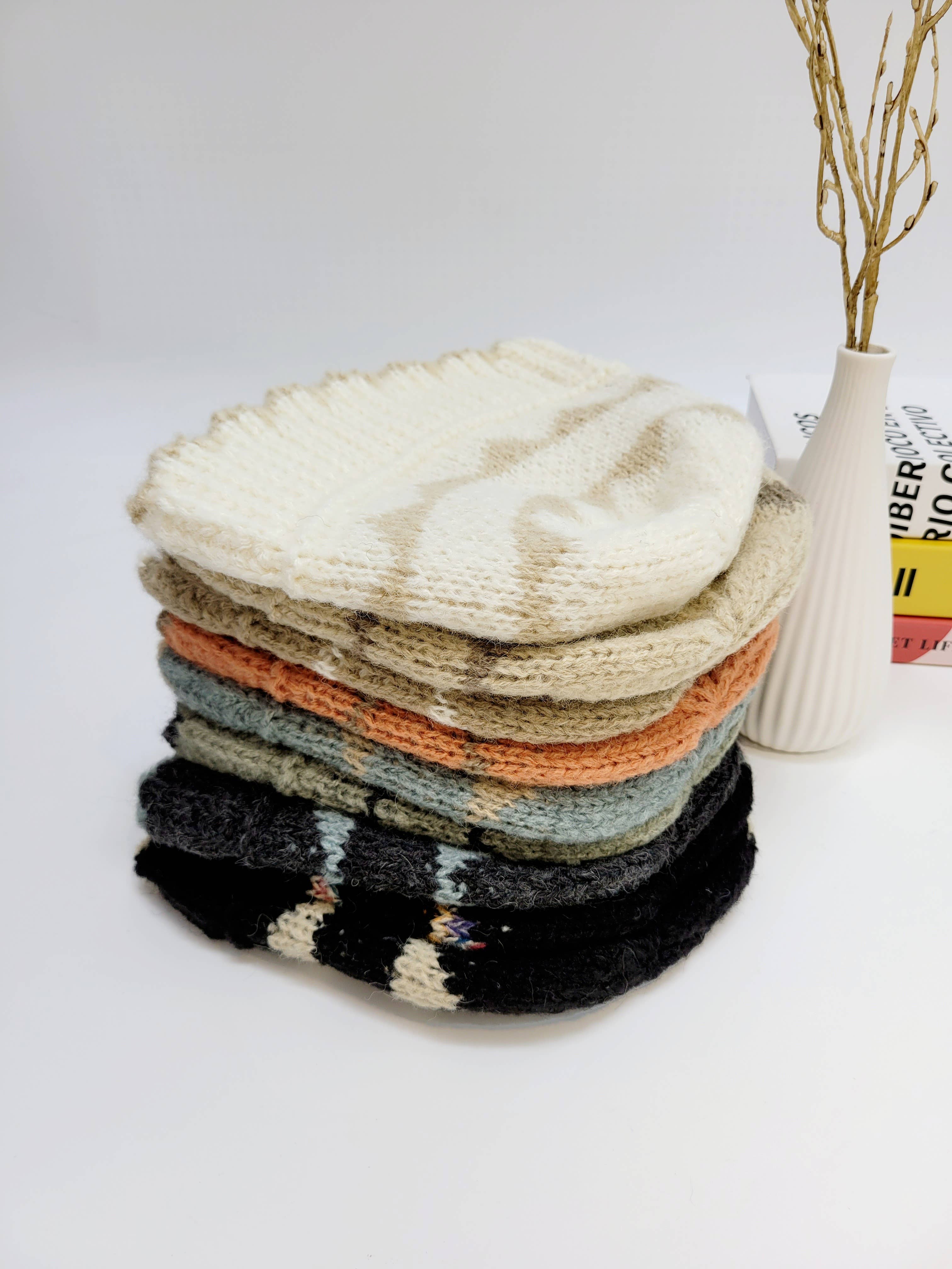 Comfortarians – Engroshandel Bucket hat - Dame – Alpaca strikket spandhue, Premium blød og varm vinterhue5