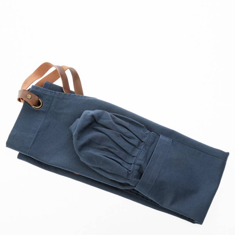 UNOCASADESIGN - Vente Tabliers - Ensemble de tablier de cuisine épais Brenda avec chapeau de chef11