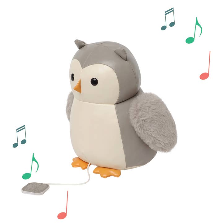Little Big Friends|Fur Musical Friends-Owl|Sensory Plush Toy for wholesale by PJM Distributions Inc
