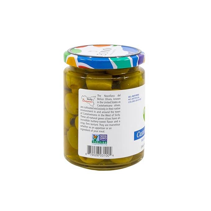 Bono USA Inc. - Wholesale Olives - Bono Castelvetrano Sicilian Pitted Natural Green Olives3