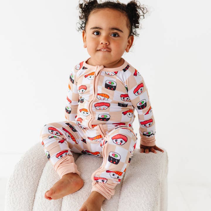 Kiki + Lulu - Wholesale Jumpsuit - Baby - Shrimply the Best Convertible Footies