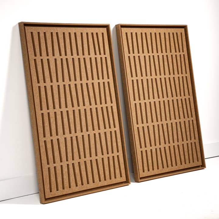 FeltArt Harmoni Soft Dune Camel Taille L 70 x 110 cm Lot de 2 pour la vente par FeltArt