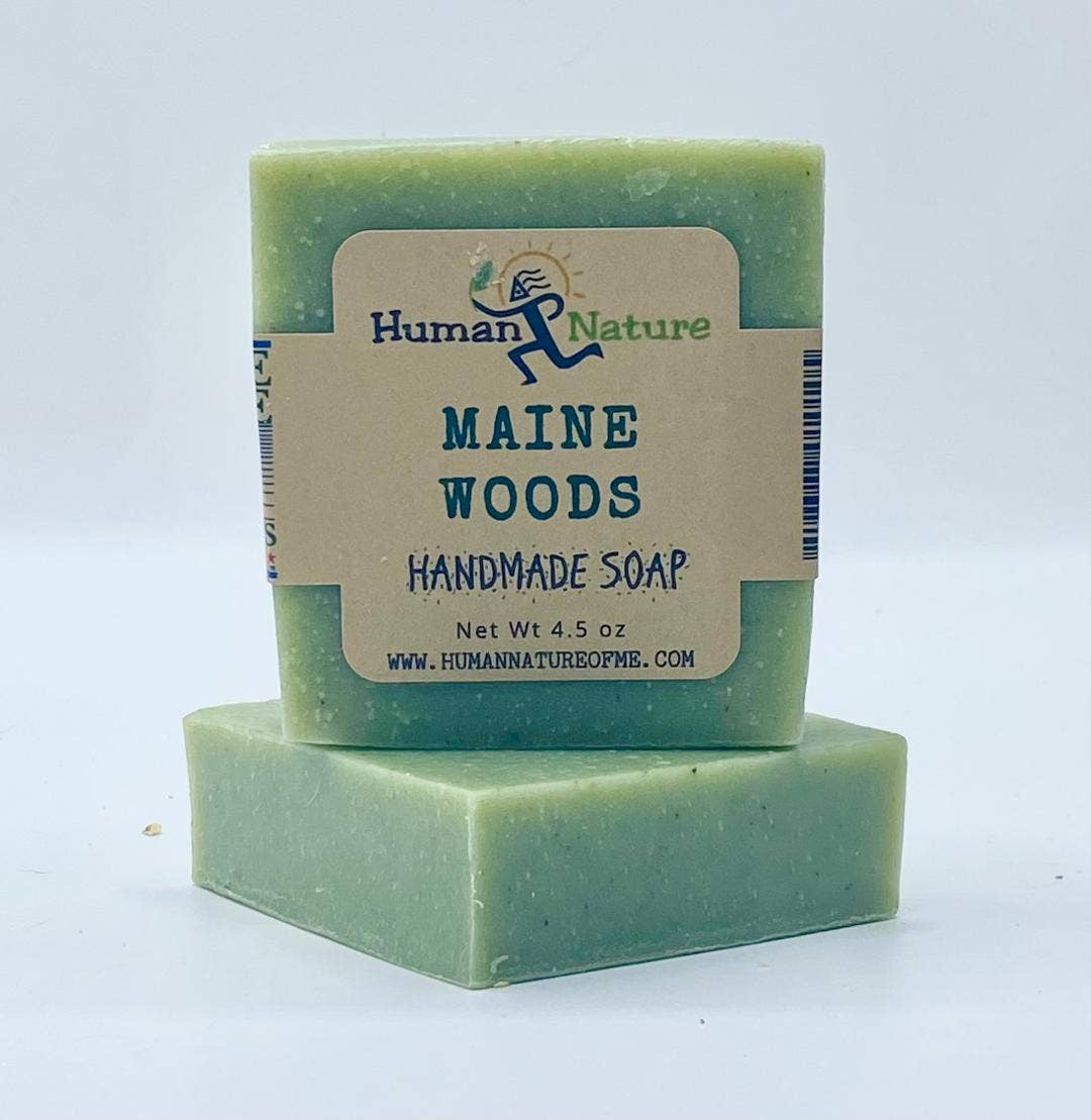 Human Nature of Maine – sabonete sólido por atacado – Sabonete Maine Woods2