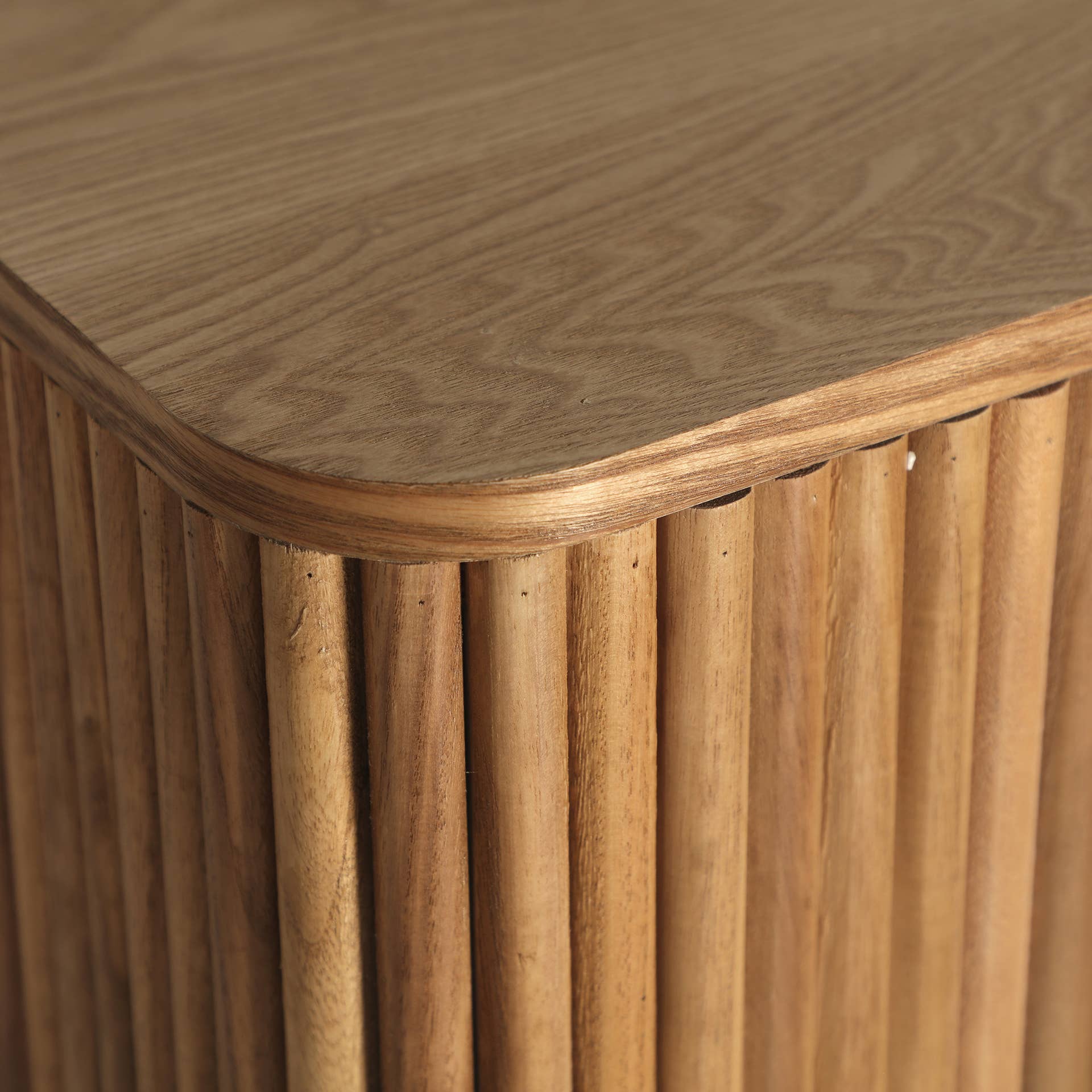 Kodu Home Design - Wholesale Console Table - Light Brown DM Wood TV Cabinet, 160x40x56cm4