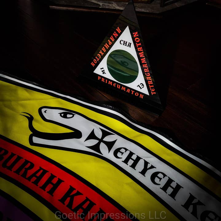 Goetic Impressions – wholesale Meditation supplies – Lesser Key of Solomon Magickal Circle and Triangle Complete Set5