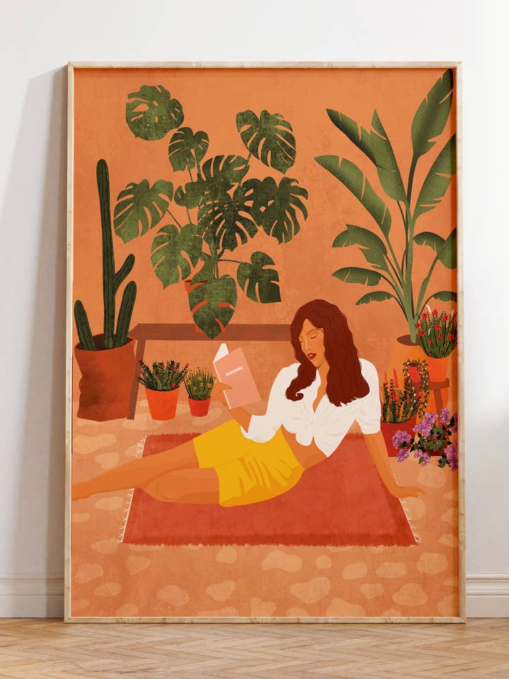 Affiche d'art Melissa pour la vente par Illustrations Its Funny Howww Inc