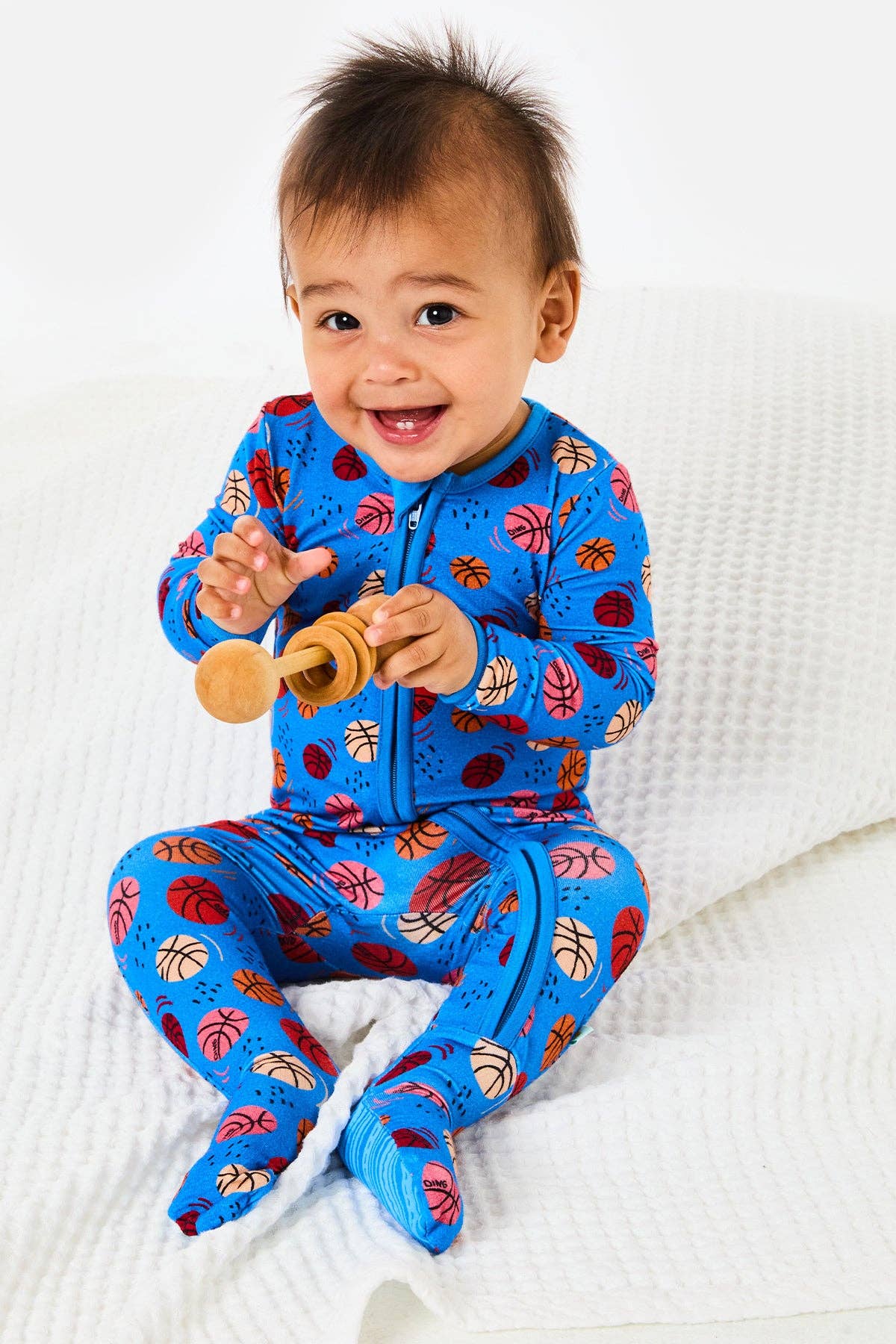 Clover Baby & Kids - Wholesale Jumpsuit - Baby - Clover x Trae Young Zip Footie1