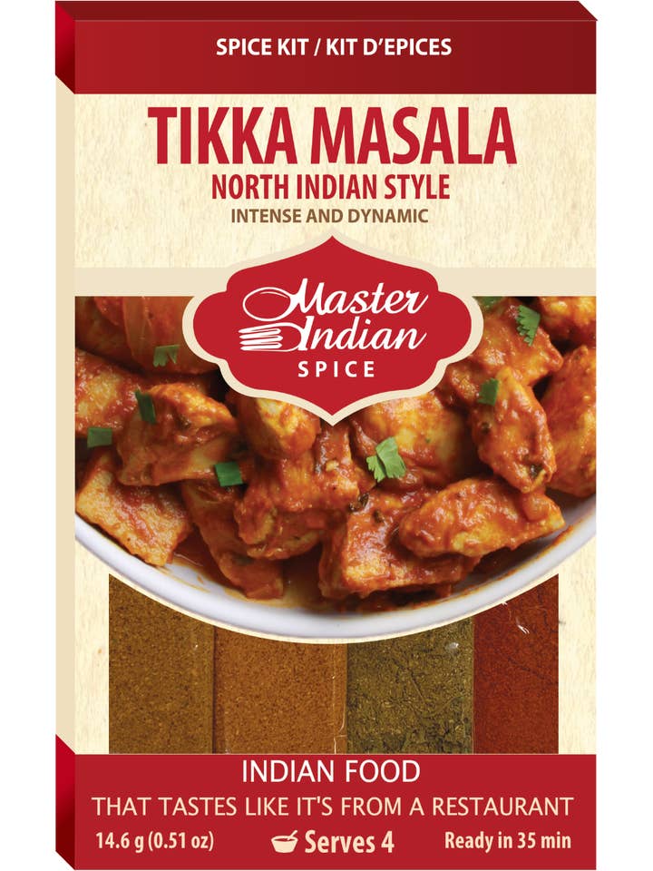 Tikka Masala - Cooking Spice Kit for wholesale by Master Indian Spice