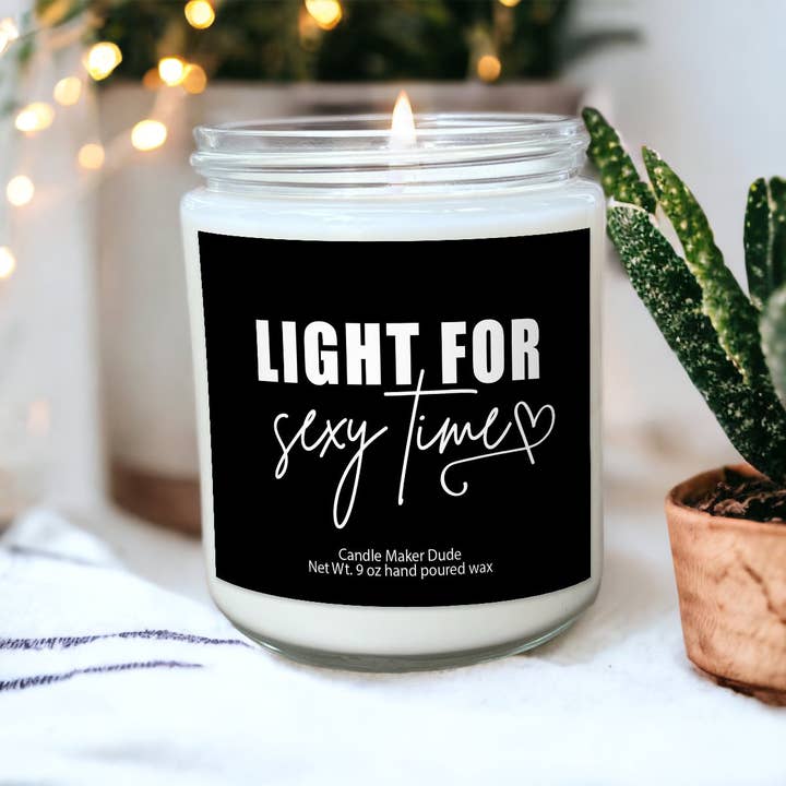 Candle Maker Dude - Vendita all'ingrosso Candela in vasetto - Candela Light for Sexy time, candele volgari, regali sporchi per lui, regali per fidanzati, candele sessuali, regali per San Valentino, regali divertenti per il giorno di San Valentino