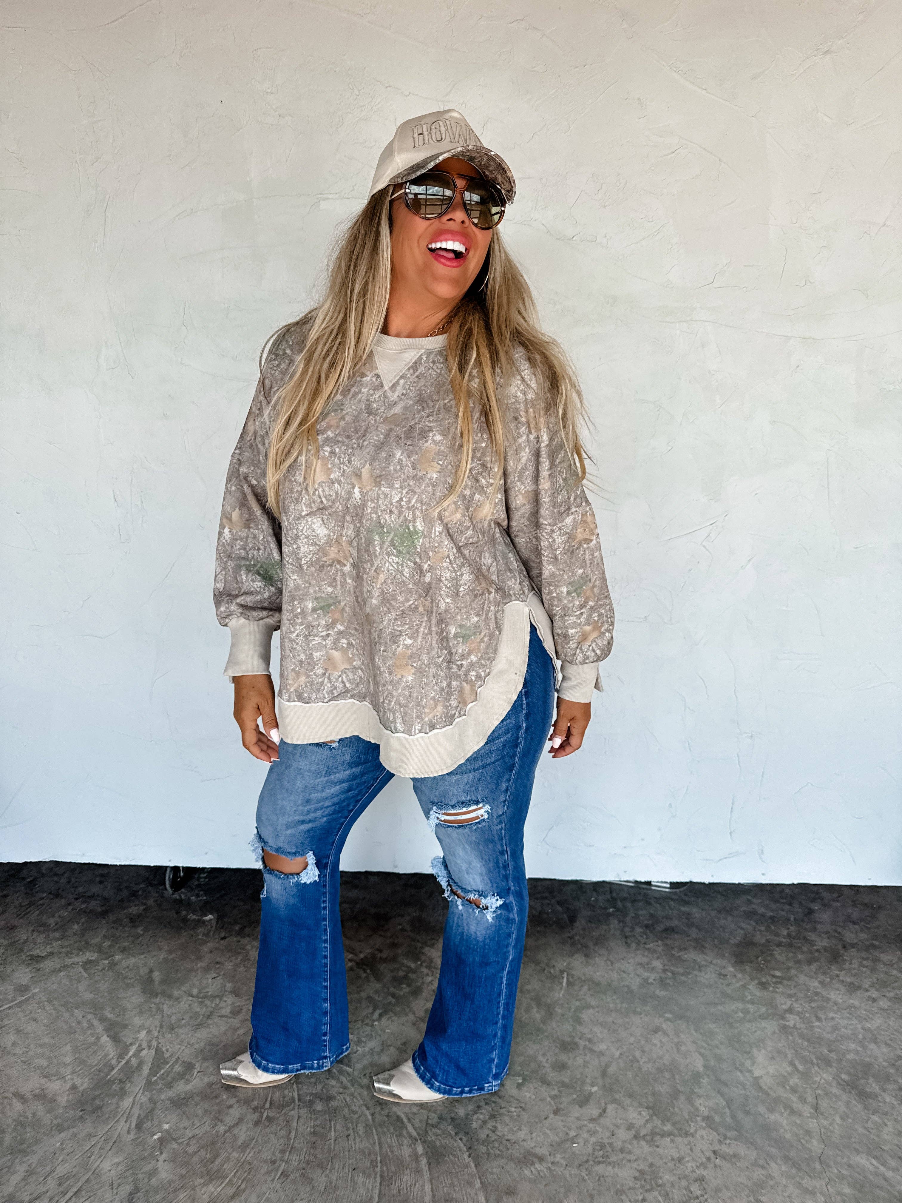 BLAKELEY - Vente Sweat-shirt – femme - SWEATSHIRT DÉLAVÉ JOSS9