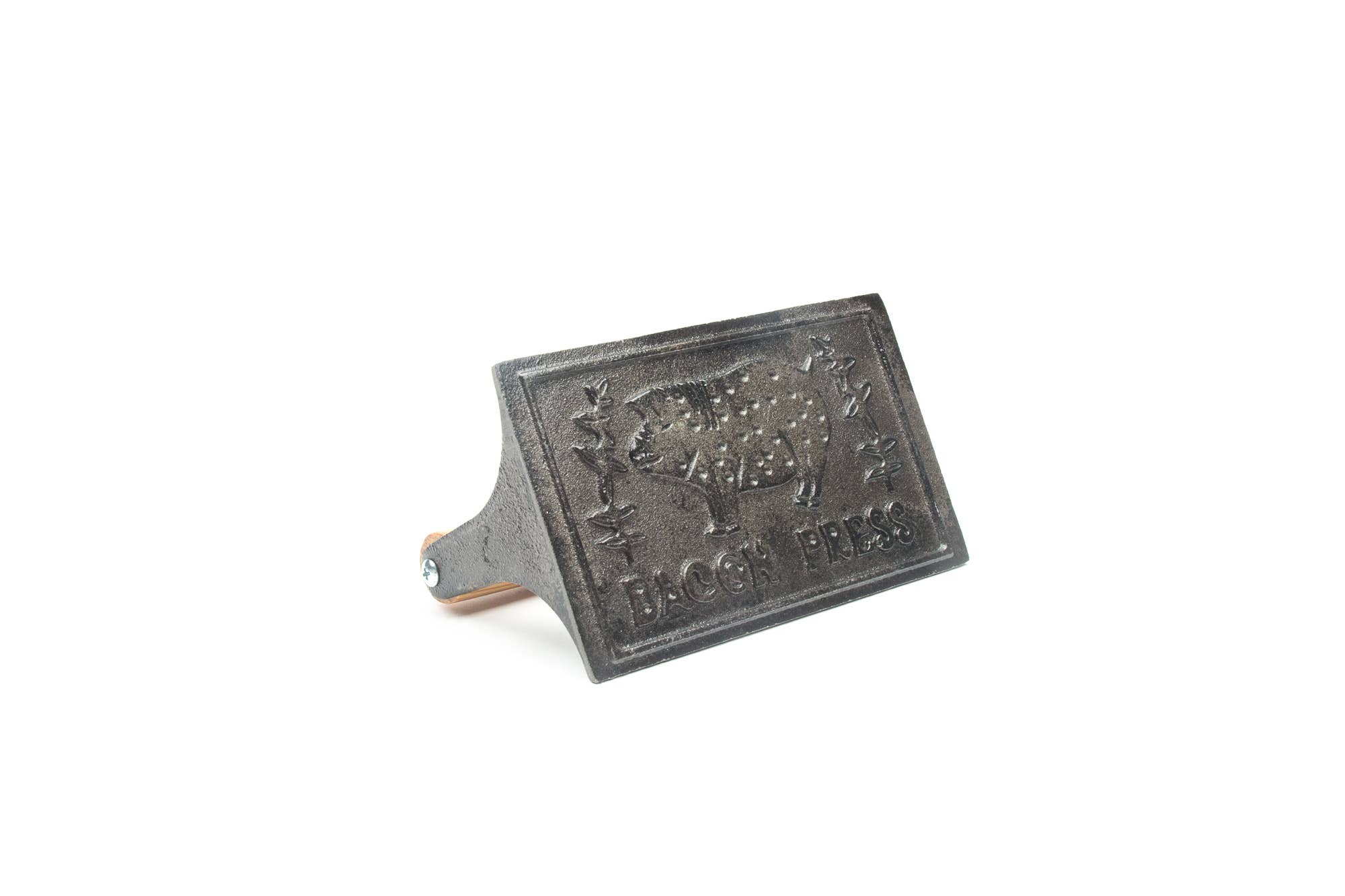 Fox Run Brands - Wholesale Kitchen Tool/Gadget - Fox Run Bacon Press, Cast Iron, 6.75" x 4" x 3"3