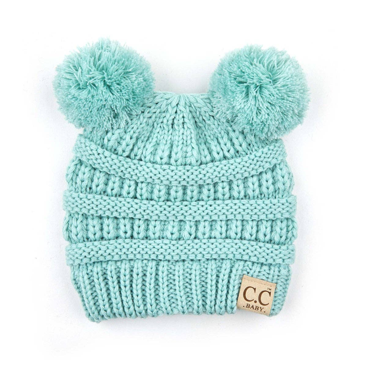 Truly Contagious - Wholesale Beanie - Kids - Cc Baby Pom Beanie  ( BABY-23POMPOM )5