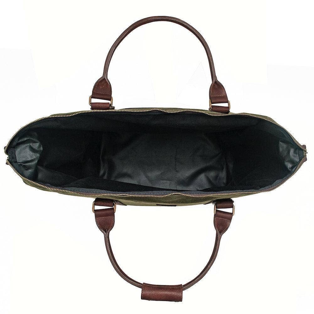 Mission Mercantile Leather Goods - Wholesale Koeler/koeltas - White Wing gewaxt canvas grote koeler15