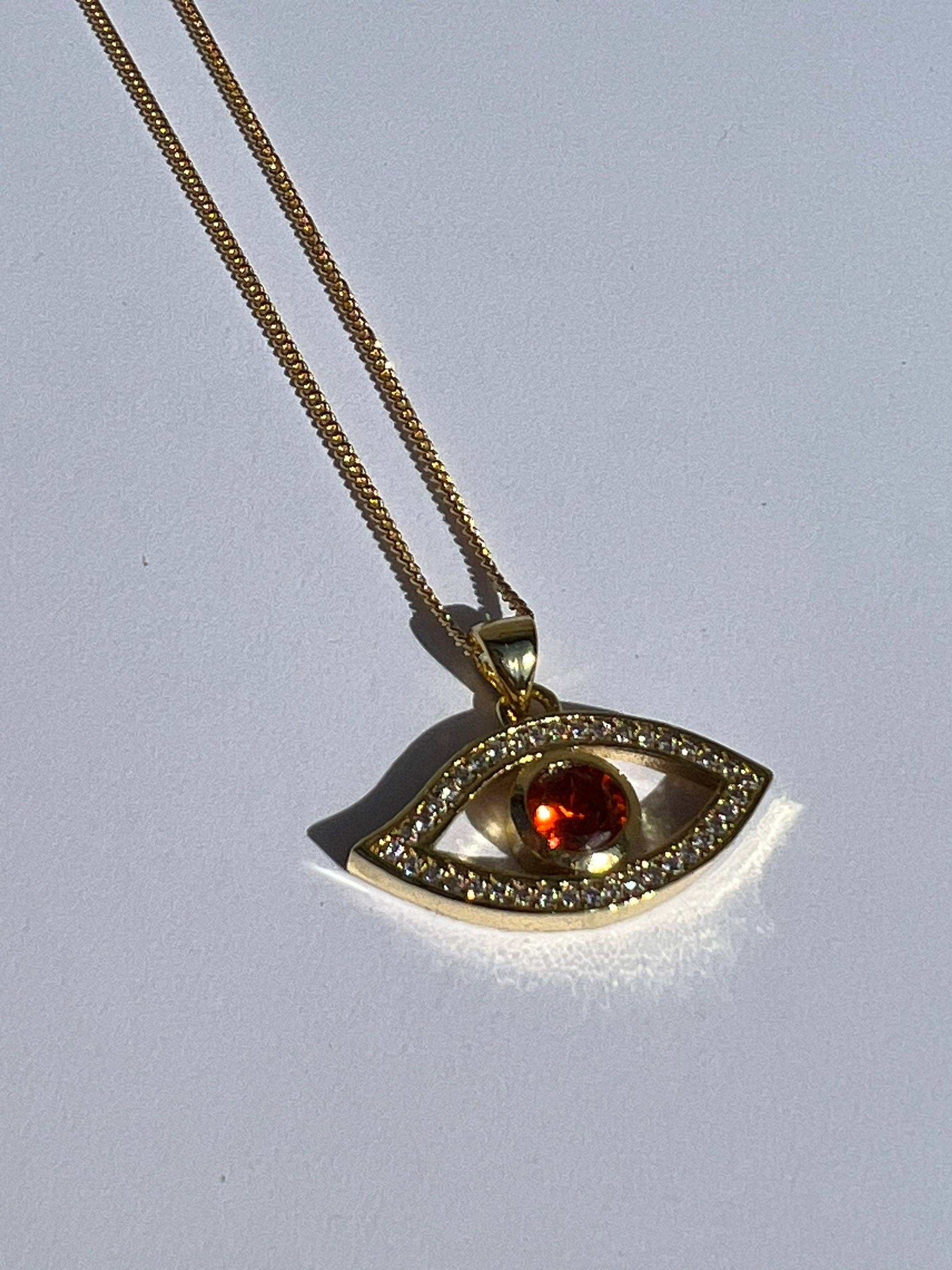 23North Jewelry - Wholesale Pendant/Charm Necklace - Red Evil Eye Amulet Necklace1