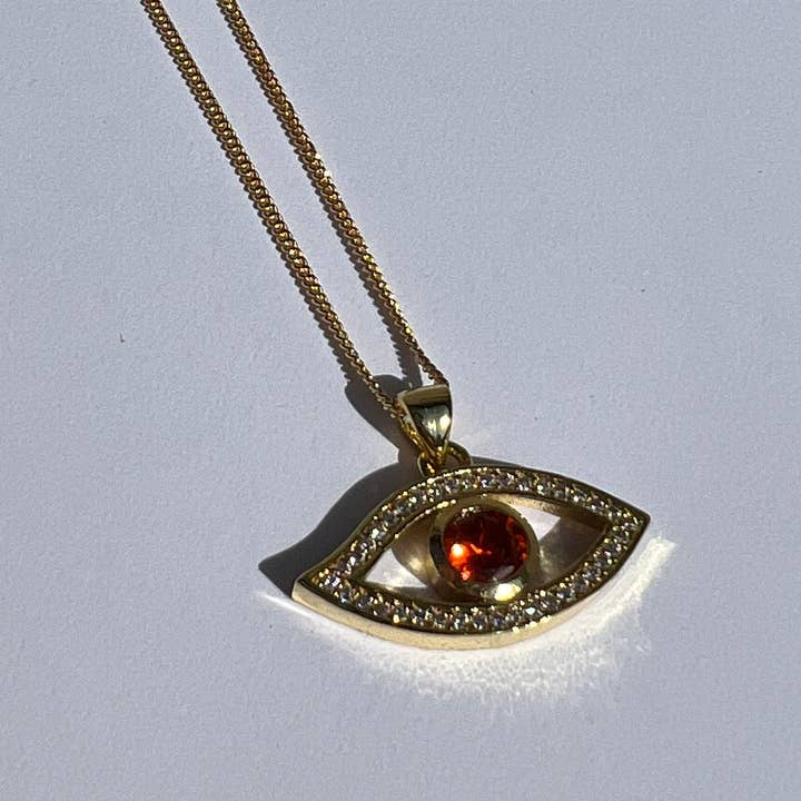 23North Jewelry - Wholesale Pendant/Charm Necklace - Red Evil Eye Amulet Necklace1