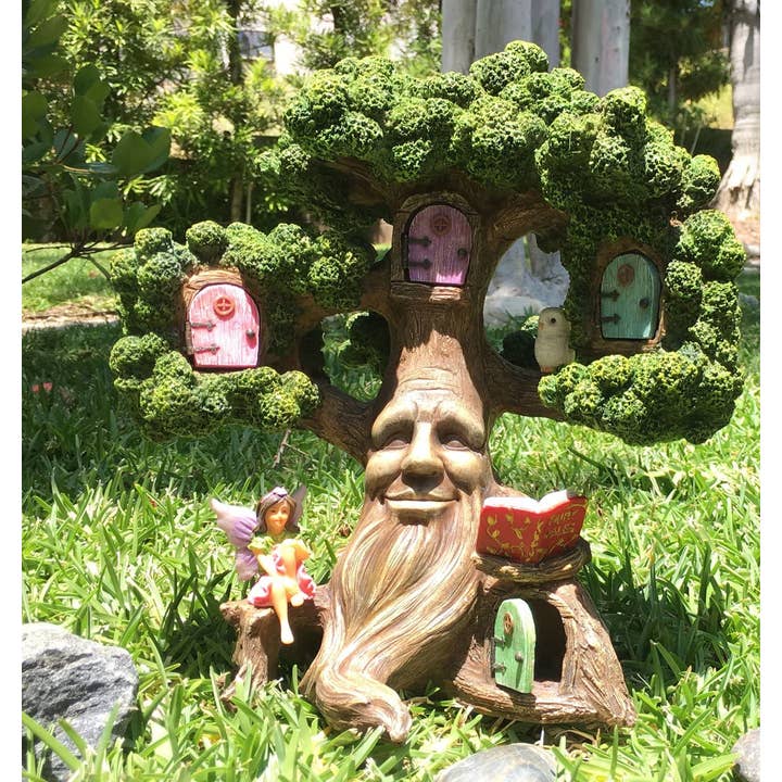 GlitZGlam - Wholesale Outdoor Ornament/Decor - GlitZGlam Fairy Garden Enchanted Joshua’s Miniature Tree