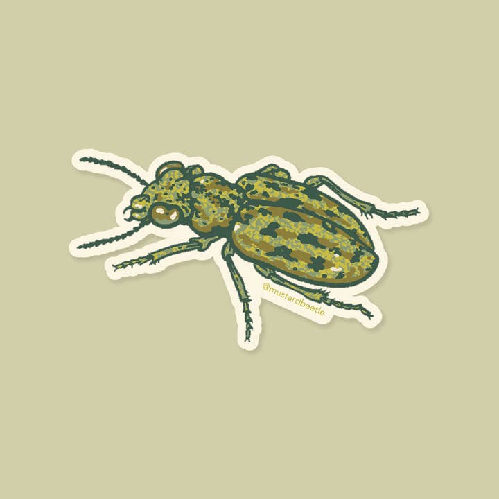 Mustard Beetle - Wholesale Sticker - Sticker: Delta Green Ground Beetle