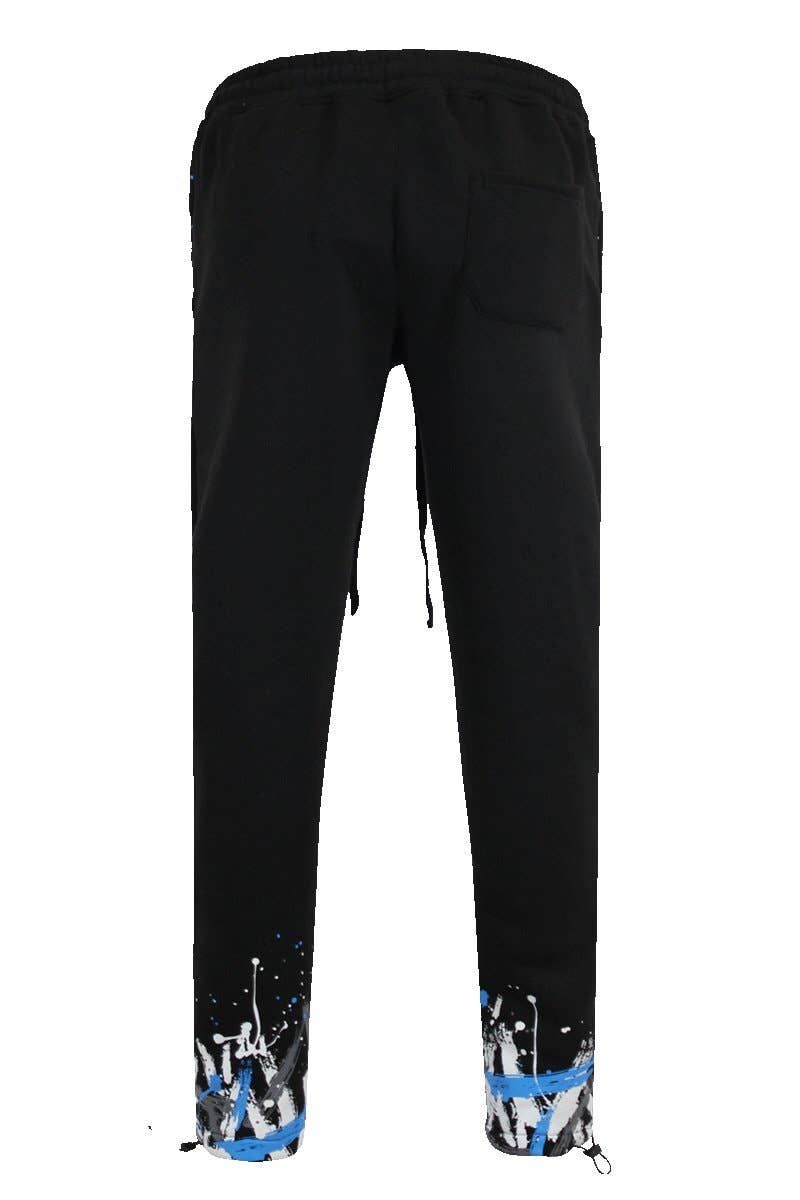 Victorious - Wholesale Lounge Set - Men's - ST806 Men Paint Splatter Fleece Set Pre-pack8