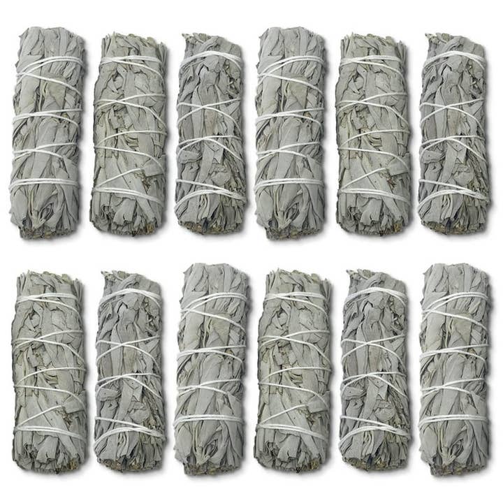 It's Your Journey LLC - Wholesale Sage Bundle - White Sage Sudge Stick 3-4" 12-pack